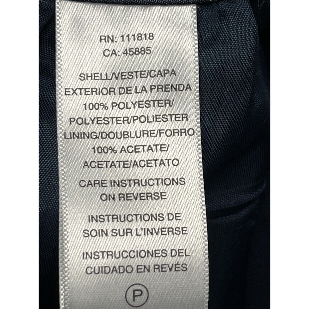 MICHAEL Michael Kors Skirt Womens 10 Eclipse‎ Circle Blue Metallic Short - Picture 6 of 7